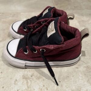 Converse Chuck Taylor All Star - High Top Sneakers - Infant Size 6- Maroon/Black